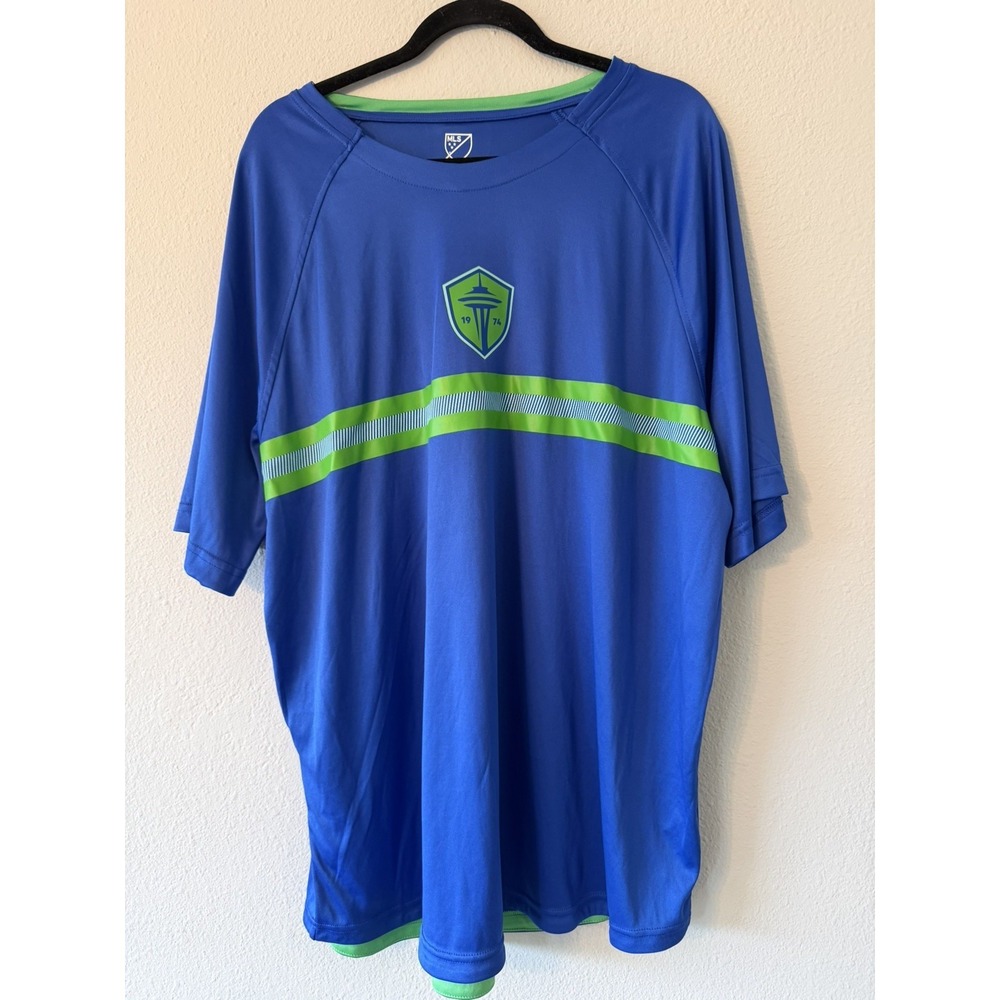 MLS Seattle Sounders Men's Striker Jersey Soccer Size 2XL